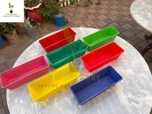 14 Inch Large Plastic Kairi Pot for Plants & Flowers | Home Garden Planter