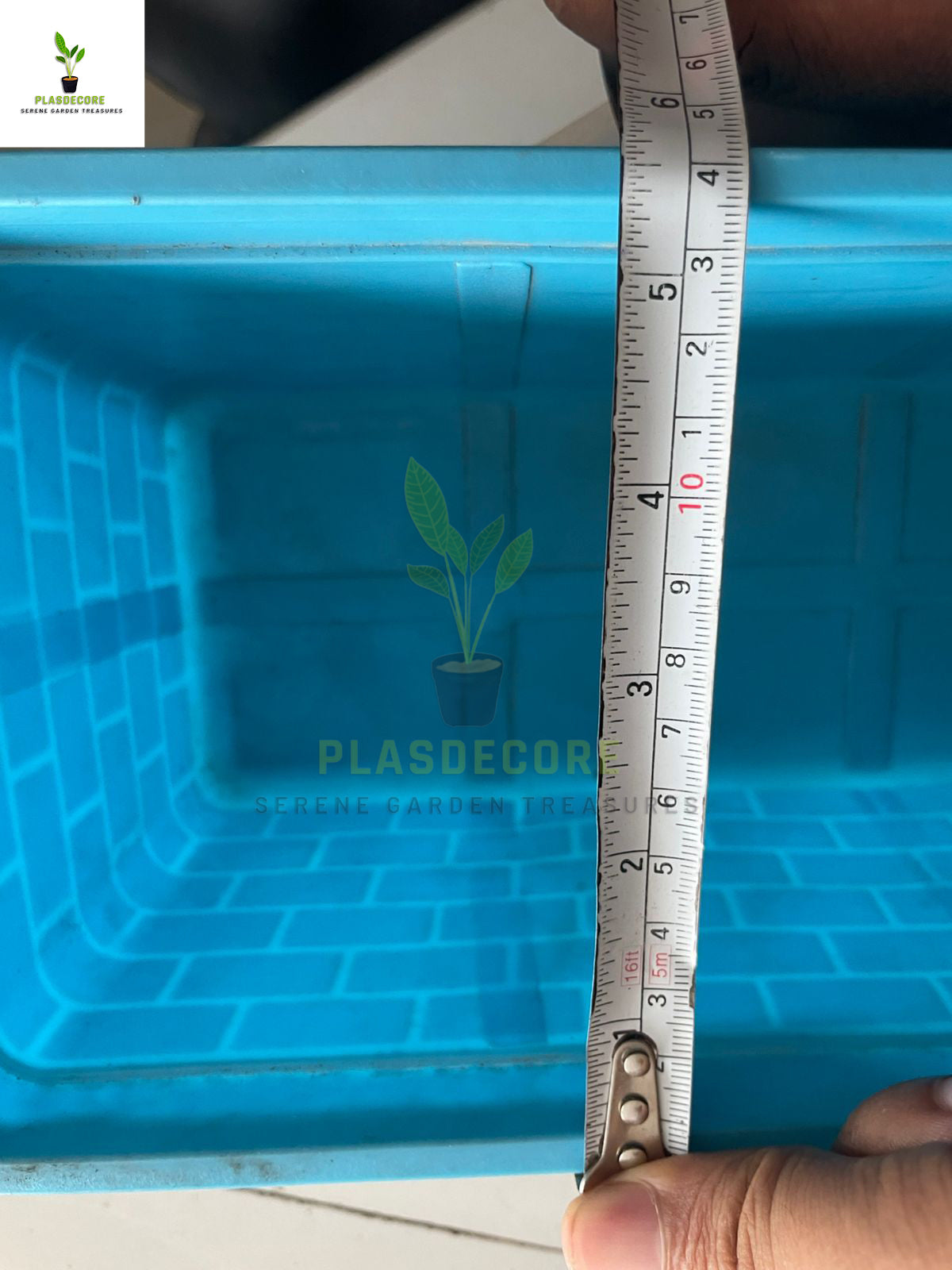 14 Inch Large Plastic Kairi Pot for Plants & Flowers | Home Garden Planter